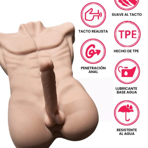 busto masculino SG21 SiliconGirls