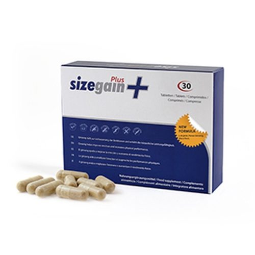 Sizegain Plus · Aumenta la virilidad y potencia sexual