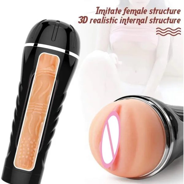 Copa masturbadora para pene · Vagina en lata · CHICHILATA - Imagen 2