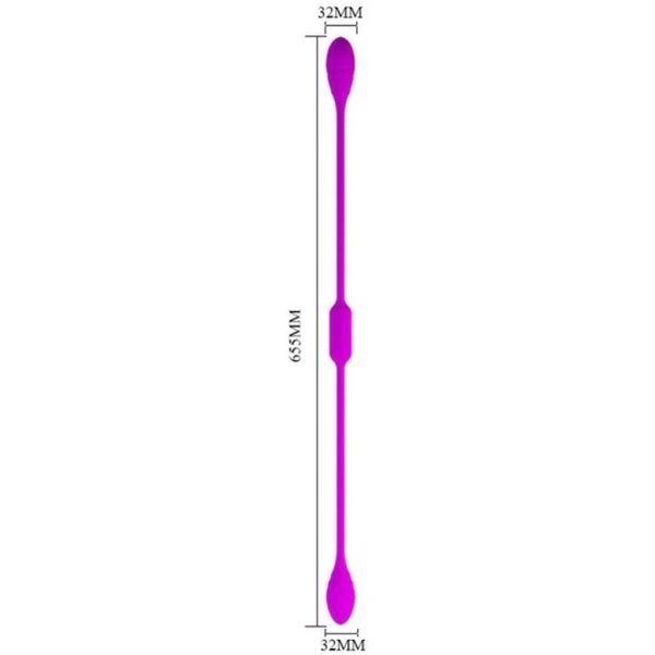 Estimulador Vibrador doble Pretty Love - Imagen 3