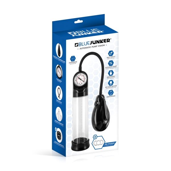 Extensor del Pene Blue Junker con Manometro