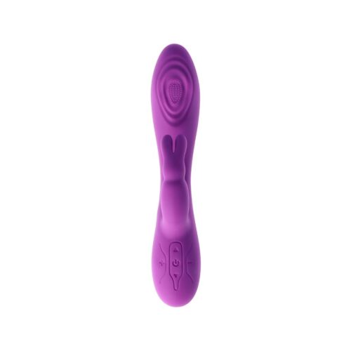 vibrador tapping recargable v7 morado virgite 07