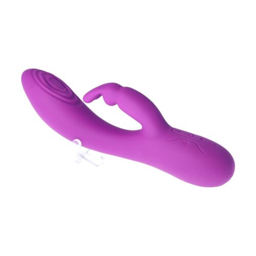 vibrador tapping recargable v7 morado virgite 10