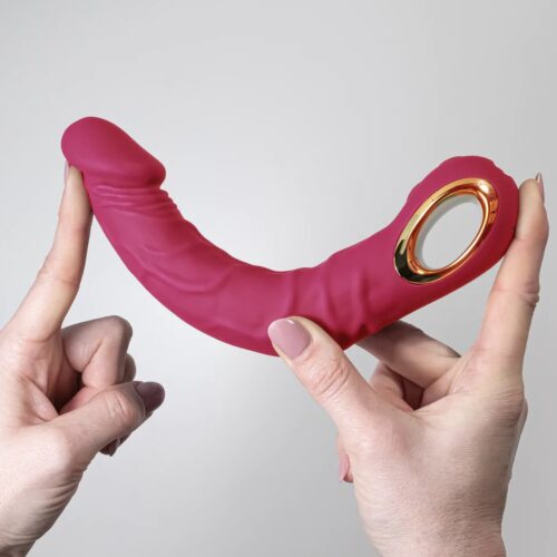 Magnus Bend - Vibrador realista flexible 16 magnus bend vibrador flexible realista rosa 08