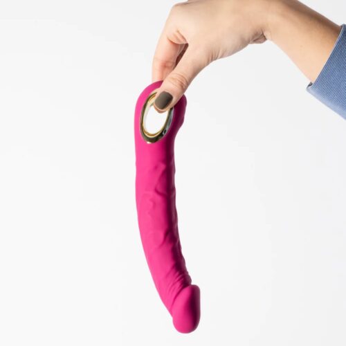 Magnus Bend - Vibrador realista flexible 14 magnus bend vibrador flexible realista rosa 09