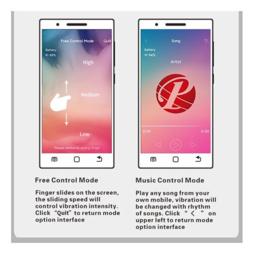 kirk huevo vibrador con app movil silcona usb 12