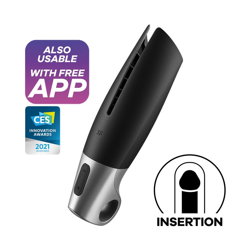 Masturbador Power Masturbator con APP Satisfyer Connect 1 Masturbador Power Masturbator con APP Satisfyer Connect