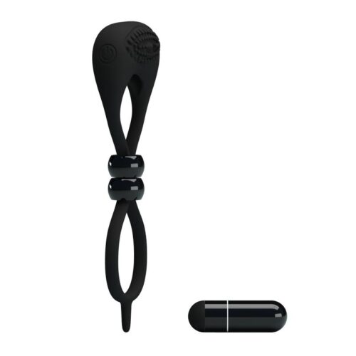 pretty love anillo vibrador locker color negro 1
