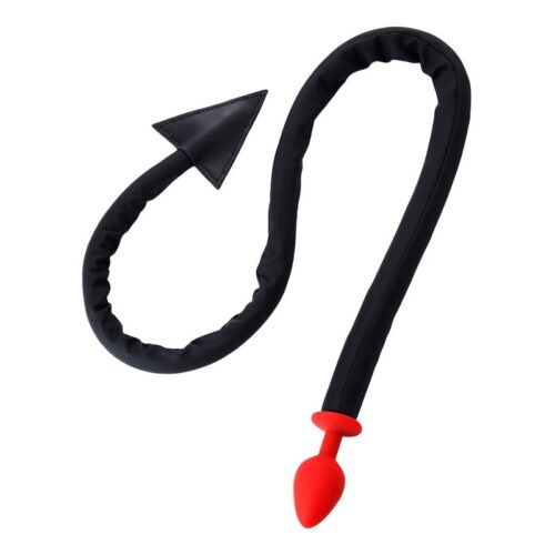 plug anal con cola de diablo devil tail 2
