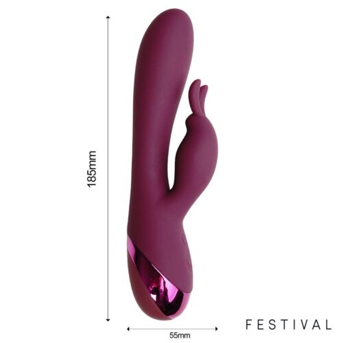 brole vibrador usb rojo 4