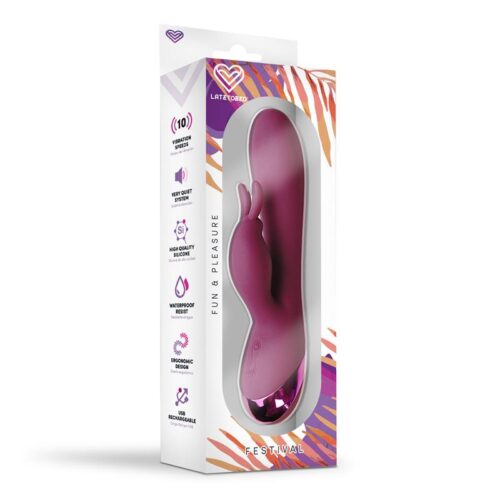 brole vibrador usb rojo 5