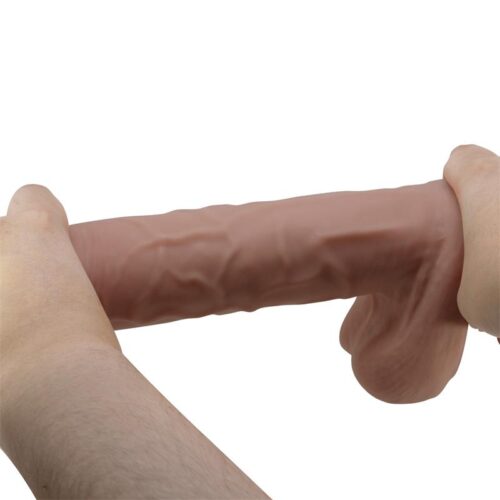 dildo realista piel deslizante retractil 26 cm 15