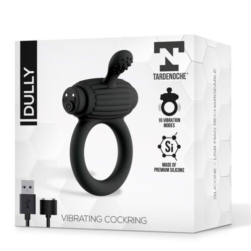 dully anillo vibrador silicona usb magnetico 5