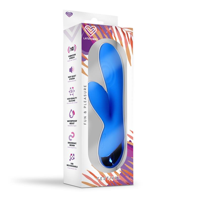 Marna Vibrador USB Azul 7 Marna Vibrador USB Azul - Imagen 7