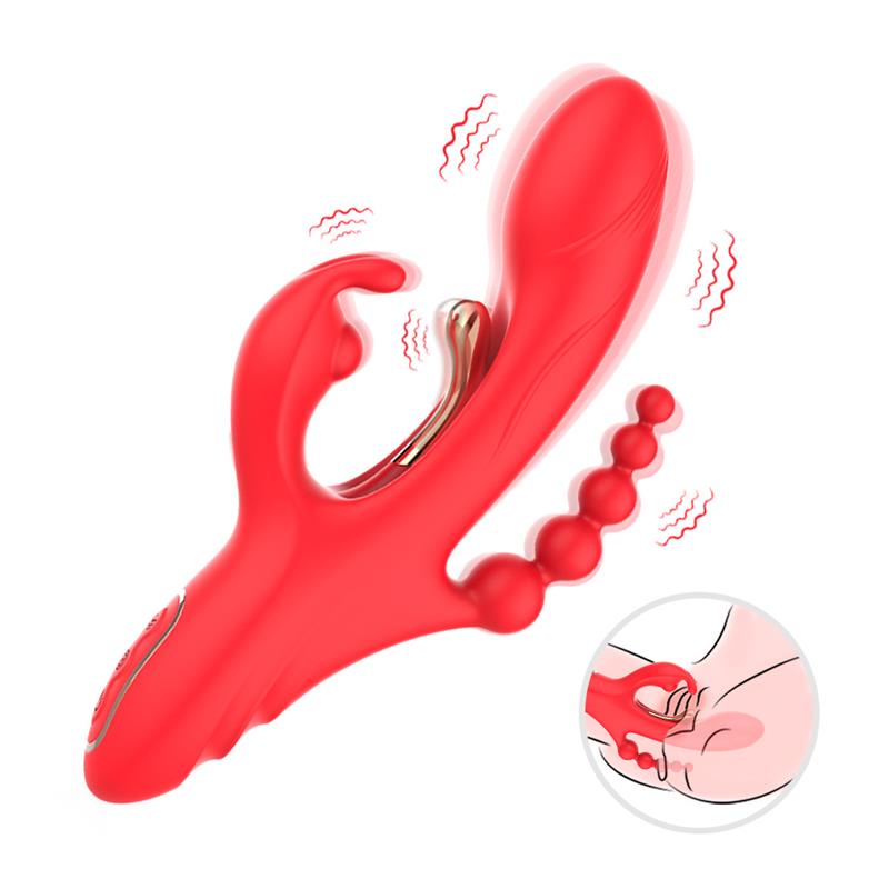 Vibrador Tickler con Cadena Anal 2 Vibrador Tickler con Cadena Anal - Imagen 2