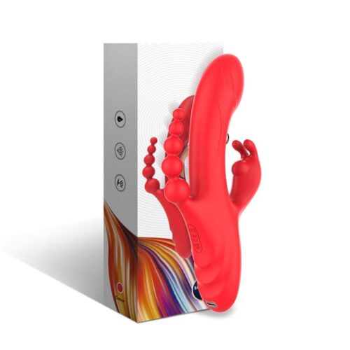 Vibrador Tickler con Cadena Anal 13 vibrador tickler con cadena anal 3