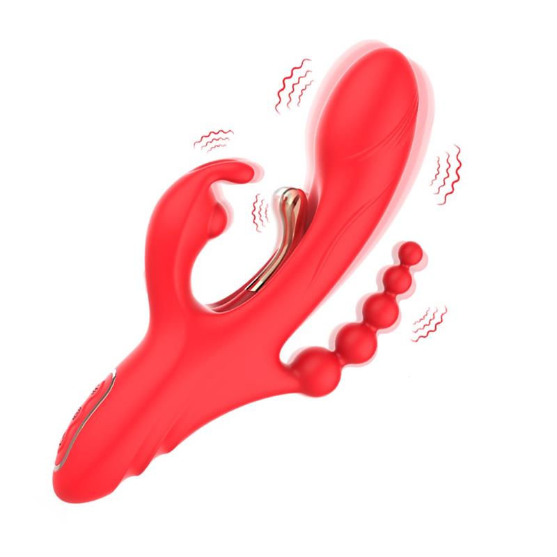 Vibrador Tickler con Cadena Anal 1 Vibrador Tickler con Cadena Anal